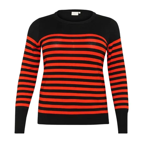 Knitwear > Round-neck Knitwear - - Kaffe Curve - Modalova