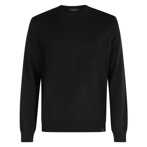Knitwear > Round-neck Knitwear - - Fay - Modalova