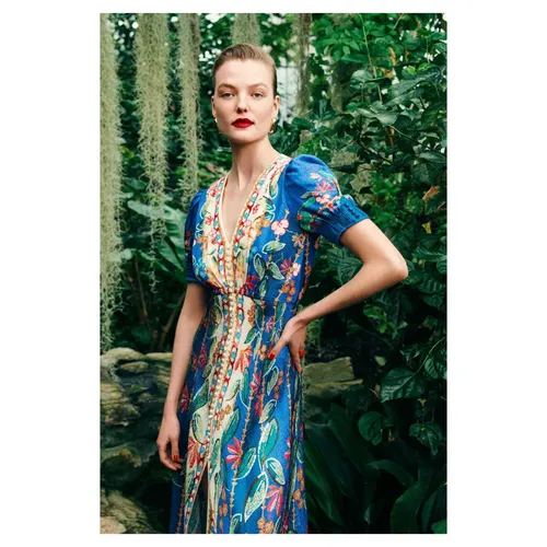 Dresses > Day Dresses > Midi Dresses - - Saloni - Modalova
