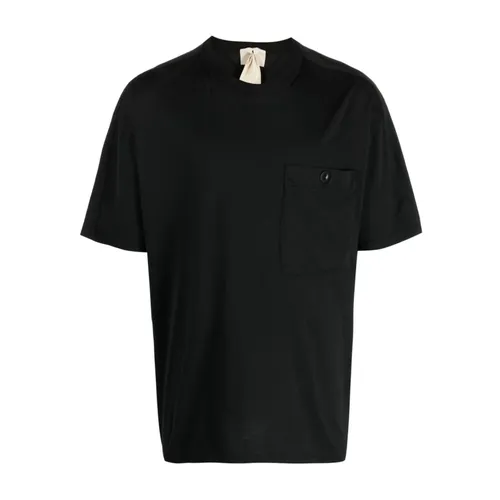 Ten C - Tops > T-Shirts - Black - Ten C - Modalova