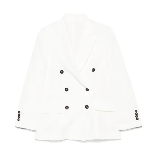 Jackets > Blazers - - Brunello Cucinelli - Modalova