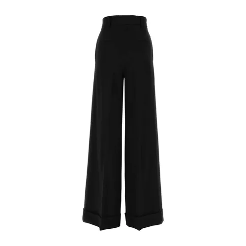 Trousers > Wide Trousers - - Moschino - Modalova