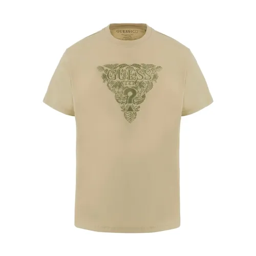 Guess - Tops > T-Shirts - Beige - Guess - Modalova