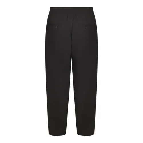Trousers > Straight Trousers - - Giorgio Armani - Modalova