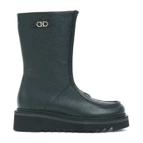 Shoes > Boots > Ankle Boots - - Ferragamo - Modalova