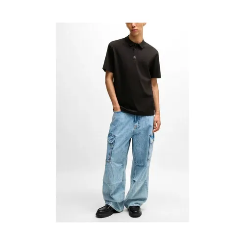 Hugo - Tops > Polo Shirts - Black - Hugo - Modalova