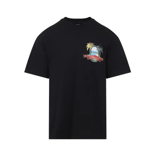 Amiri - Tops > T-Shirts - Black - Amiri - Modalova