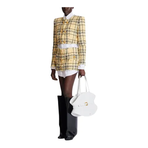 Balmain - Bags > Handbags - White - Balmain - Modalova