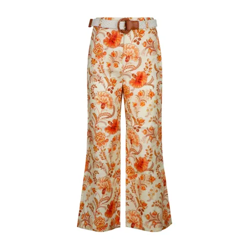Trousers > Wide Trousers - - Zimmermann - Modalova