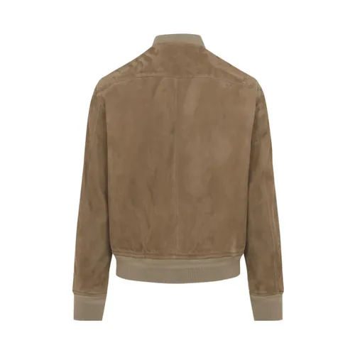 Jackets > Leather Jackets - - Tom Ford - Modalova