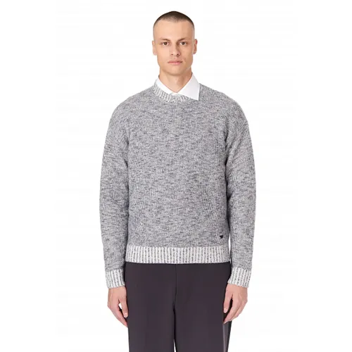 Knitwear > Round-neck Knitwear - - Emporio Armani - Modalova