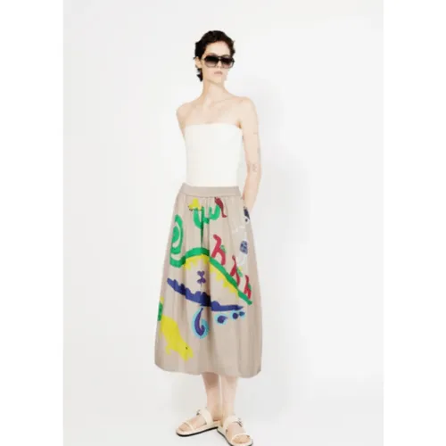 Skirts > Midi Skirts - - Talking Walls - Modalova