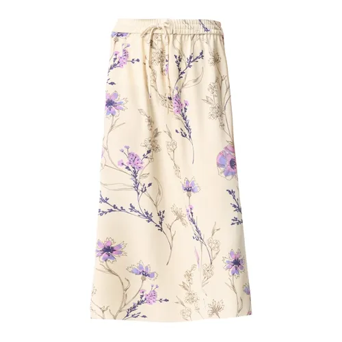 Skirts > Midi Skirts - - Soaked in Luxury - Modalova