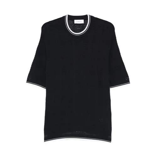 Laneus - Tops > T-Shirts - Blue - Laneus - Modalova