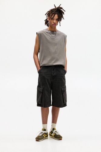 Bermuda Denim Cargo Skater Stwd - Pull&Bear - Modalova
