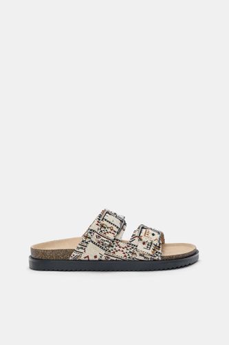 Sandales Imprimées À Boucles - Pull&Bear - Modalova