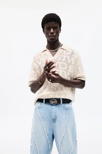 Polo En Maille Stwd - Pull&Bear - Modalova