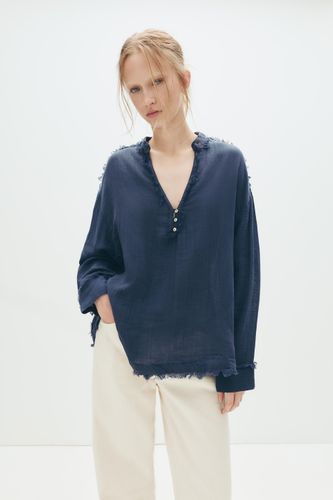Chemise Oversize À Smock - Pull&Bear - Modalova