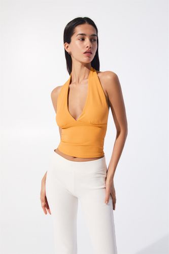 Top Dos Nu À Encolure Américaine - Pull&Bear - Modalova