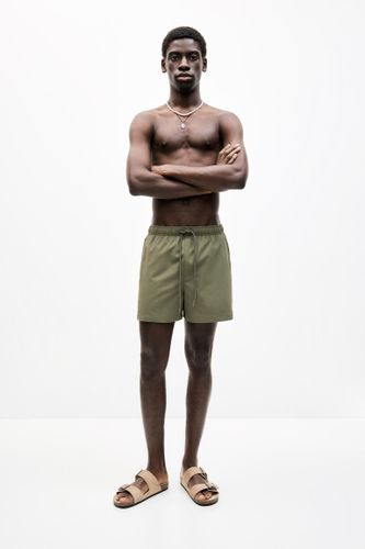 Short De Bain Texturé - Pull&Bear - Modalova