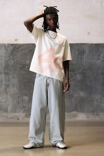 T-Shirt À Manches Courtes Et Imprimé Stwd - Pull&Bear - Modalova