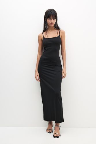 Robe Midi Polyamide - Pull&Bear - Modalova