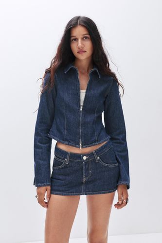 Chemise En Jean Fermeture Éclair - Pull&Bear - Modalova