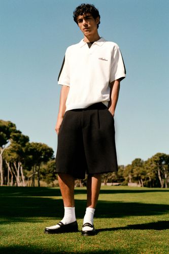 Bermuda Habillée À Pinces - Pull&Bear - Modalova