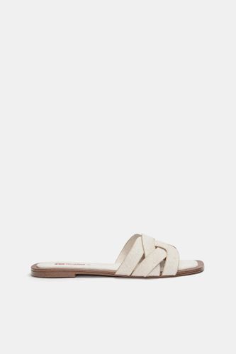 Sandales Plates Tissu - Pull&Bear - Modalova