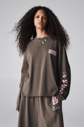 T-Shirt Manches Longues Bráulio Amado - Pull&Bear - Modalova
