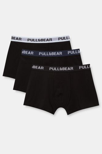 Lot 3 Boxers Avec Écusson - Pull&Bear - Modalova