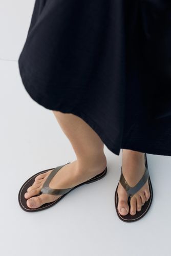 Sandales Plates Vinyle - Pull&Bear - Modalova