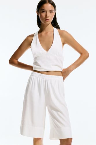 Bermuda En Lin - Pull&Bear - Modalova