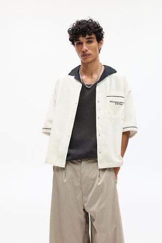Chemise Bowling Imprimé Fleurs - Pull&Bear - Modalova
