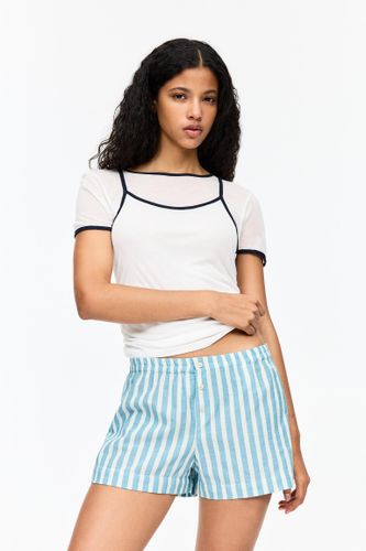 Short À Rayures Rustique - Pull&Bear - Modalova