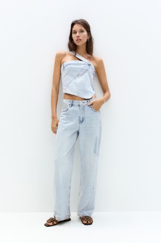 Jean Baggy Balloon Patchwork - Pull&Bear - Modalova