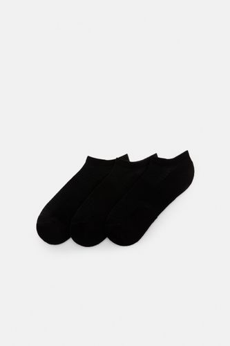 Lot 3 Paires De Chaussettes Basses Noires - Pull&Bear - Modalova