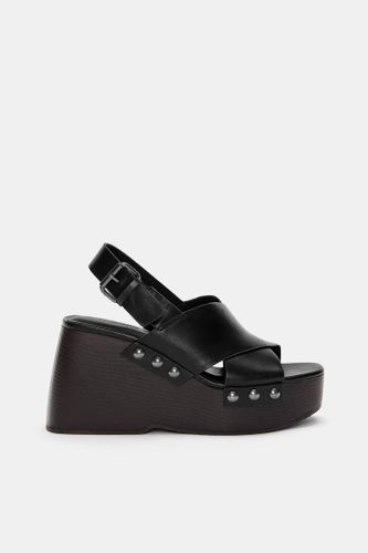 Sandales Compensées Rivets - Pull&Bear - Modalova