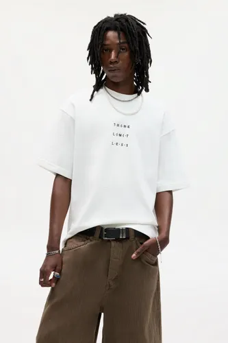 T-Shirt Think Limit Less - Pull&Bear - Modalova