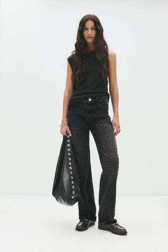 Jeans Droits Léopard - Pull&Bear - Modalova