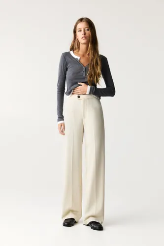 Pantalon Habillé Taille Haute - Pull&Bear - Modalova