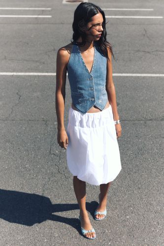 Sandales À Talon Et Boucle En Cuir - Pull&Bear - Modalova