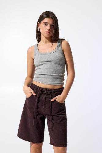 Short Baggy Avec Ceinture - Pull&Bear - Modalova