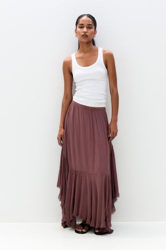 Jupe Midi Asymétrique - Pull&Bear - Modalova