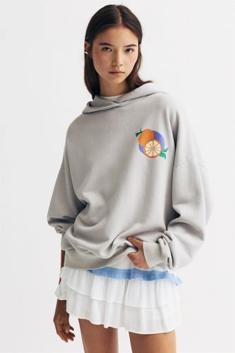 Sweat À Capuche Orange Blossom - Pull&Bear - Modalova