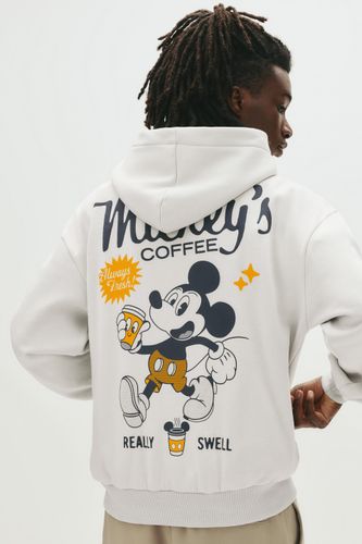 Sweat À Capuche Mickey Mouse - Pull&Bear - Modalova