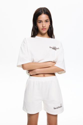 Short De Survêtement Run & Brunch - Pull&Bear - Modalova