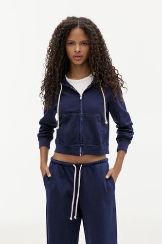 Sweat À Capuche Cordon Contrasté - Pull&Bear - Modalova