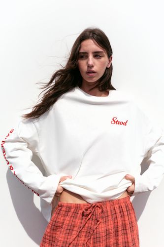 T-Shirt Manches Longues Stwd - Pull&Bear - Modalova