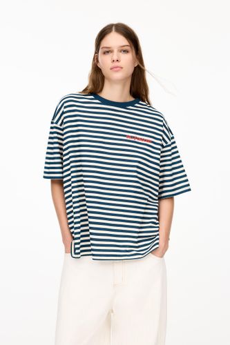 T-Shirt À Rayures Deli & Grocery - Pull&Bear - Modalova